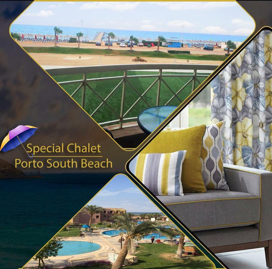 Special Chalets In Porto South Beach Families Ain Sukhna Exterior photo